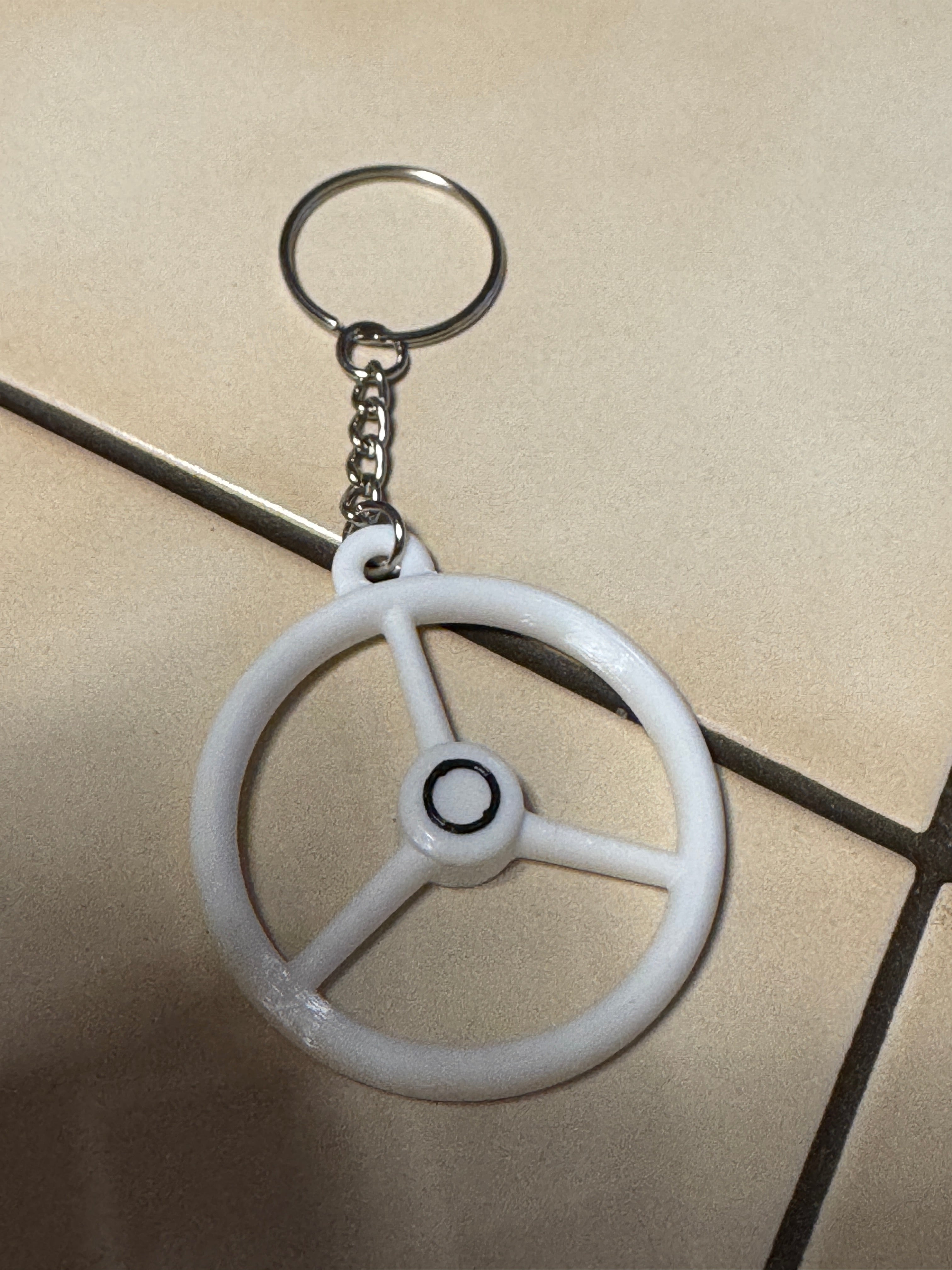 3 Spoke Key Chain